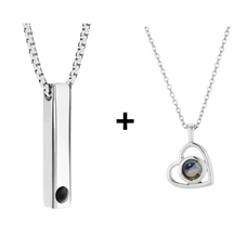Conjunto Colar Personalizado com Foto Eternize Argentia