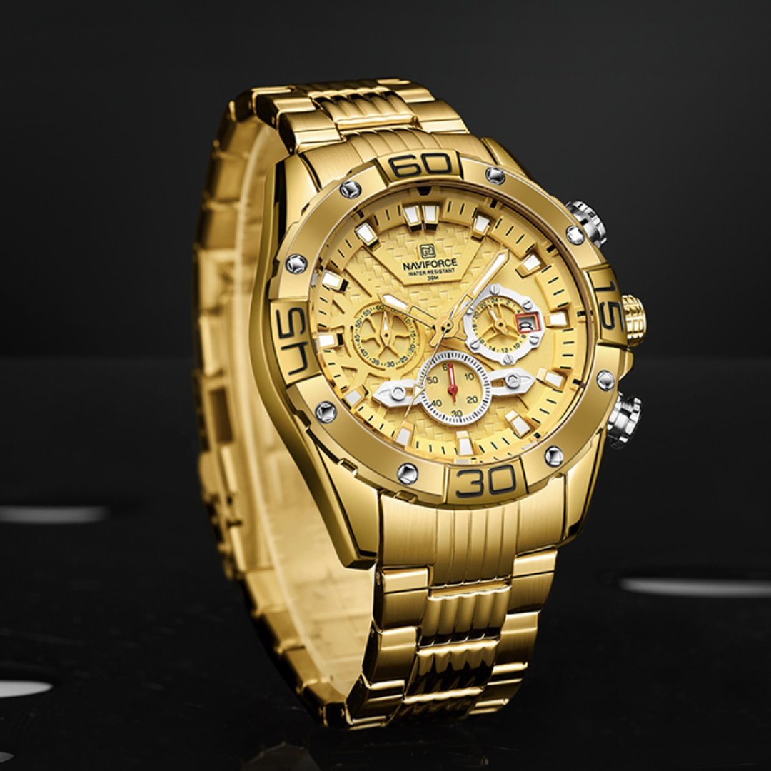 Relógio Naviforce Salute de Luxo Original Argentia